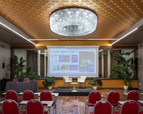 Vista Sala Moret per meeting e conferenze a Udine