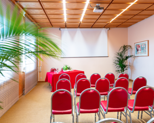 Interni Sala Rosa per meeting e conferenze a Udine